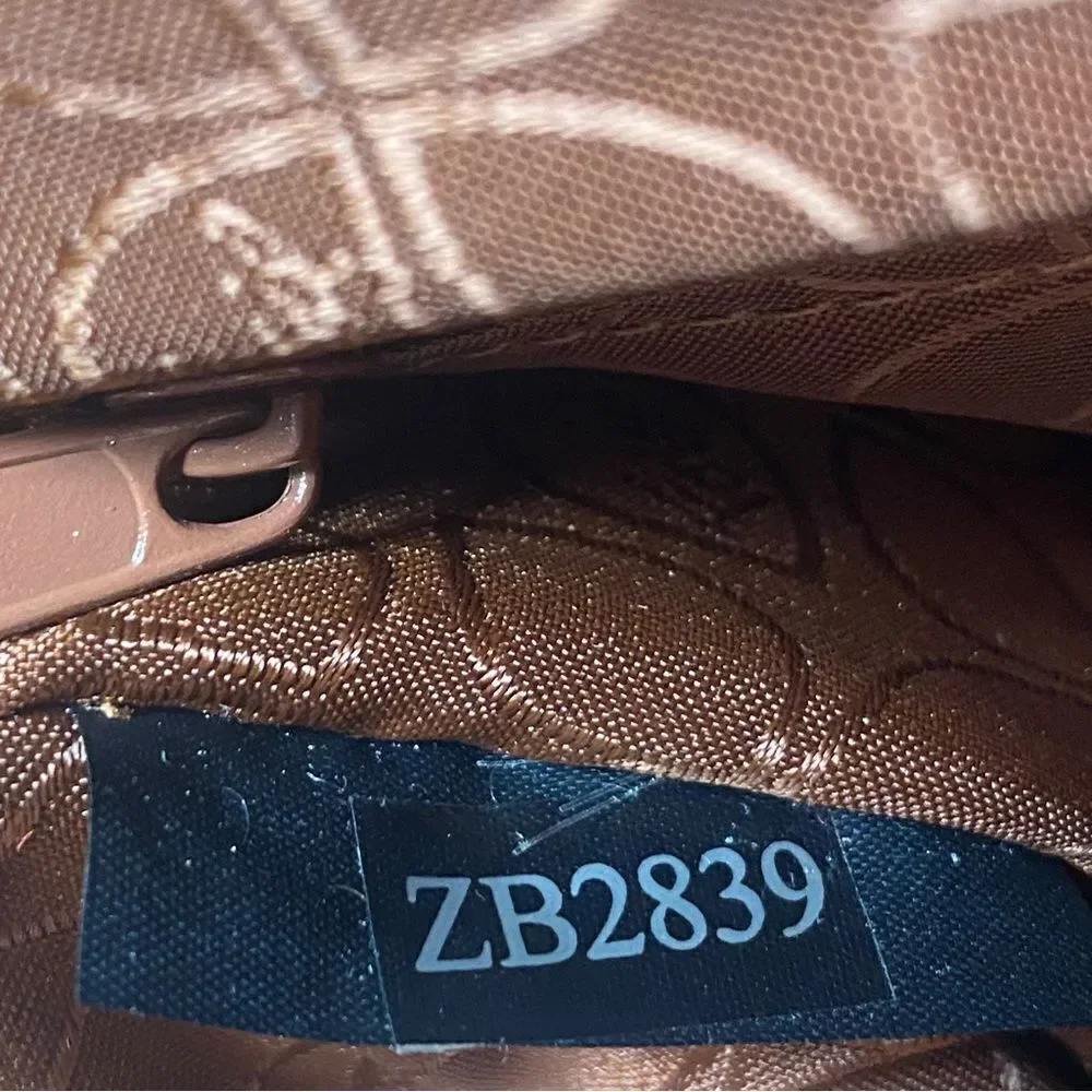 Fossil Brown Leather Crossbody Purse